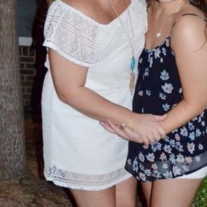 Cute Off The Shoulder Express Dress, size Large